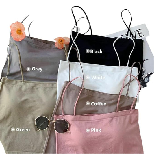 AGTO Fashion 2 Pack Lightly Padded cami top