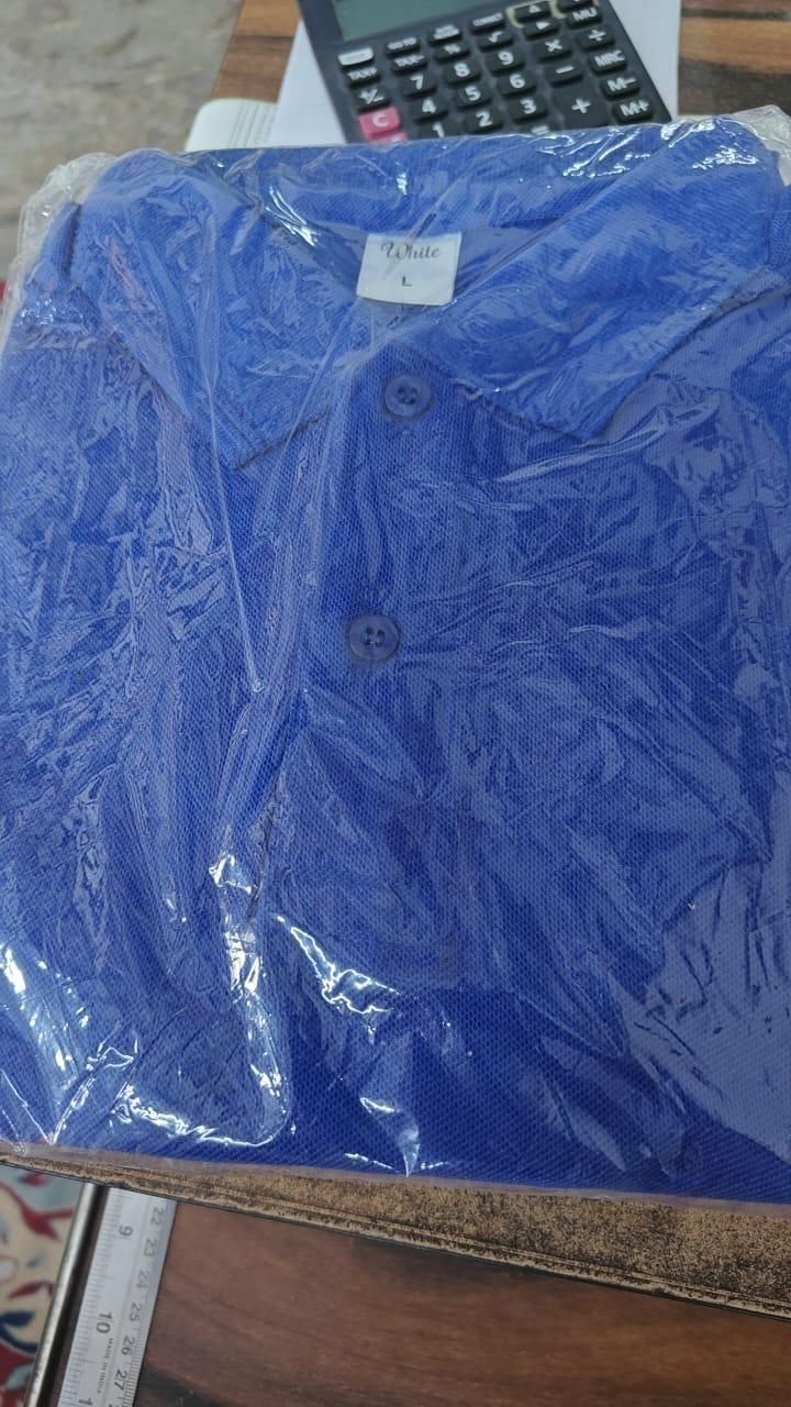 Poly Matte Solid Half Sleeves Mens Polo T-Shirt Pack Of 4 - AGTO Fashion