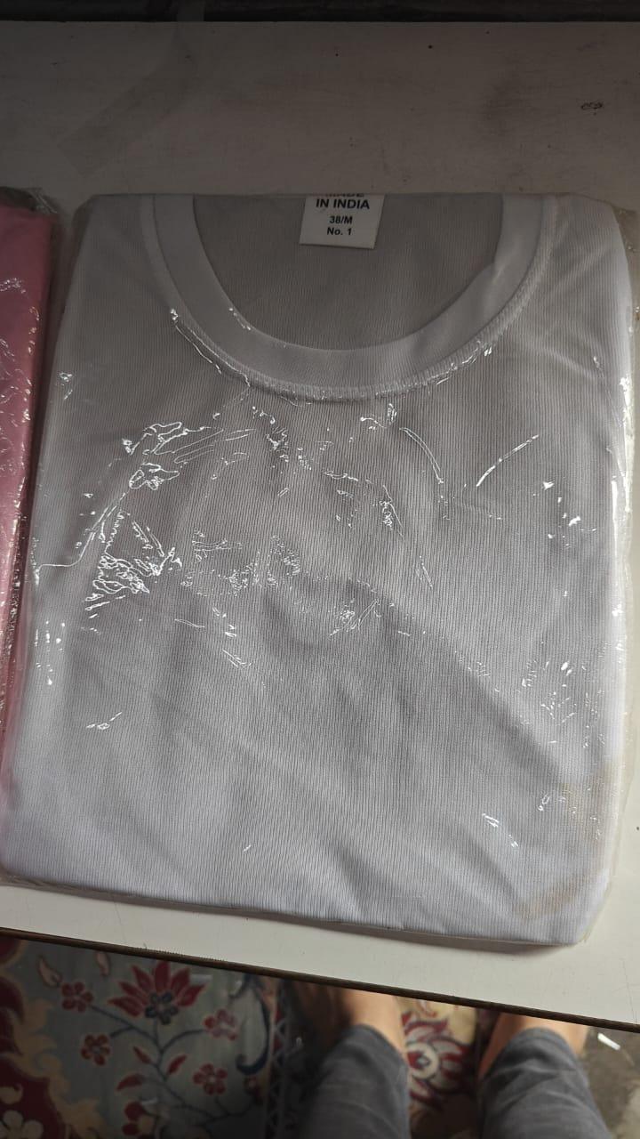 Men's Polycotton Solid Round Neck T-shirts (Pack of 4) - AGTO Fashion