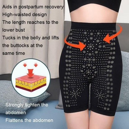 High-Waisted Abdominal Pants Postpartum Girdle Stomach Shaping Pants (Assorted Color) - AGTO Fashion