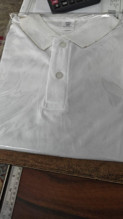 Poly Matte Solid Half Sleeves Mens Polo T-Shirt Pack Of 4 - AGTO Fashion