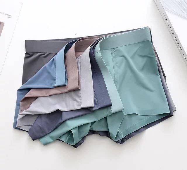 Men's Ice Silk Briefs Boxers (Pack of 3) - AGTO Fashion