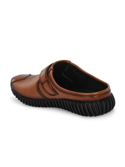 Men's Bantu Style Tan Loafer Casual Shoe - AGTO Fashion