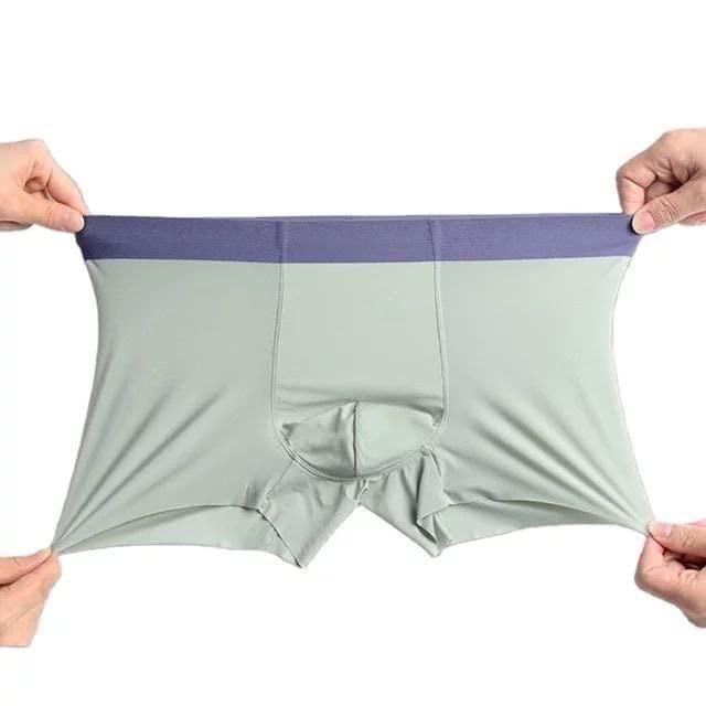 Men's Ice Silk Briefs Boxers (Pack of 3) - AGTO Fashion
