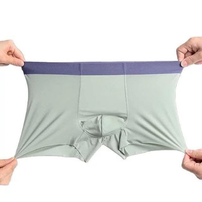 Men's Ice Silk Briefs Boxers (Pack of 3) - AGTO Fashion