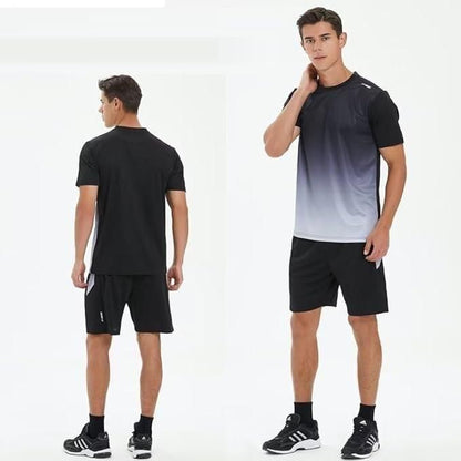 Men's Jersey T-shirt & Bottom Set - AGTO Fashion