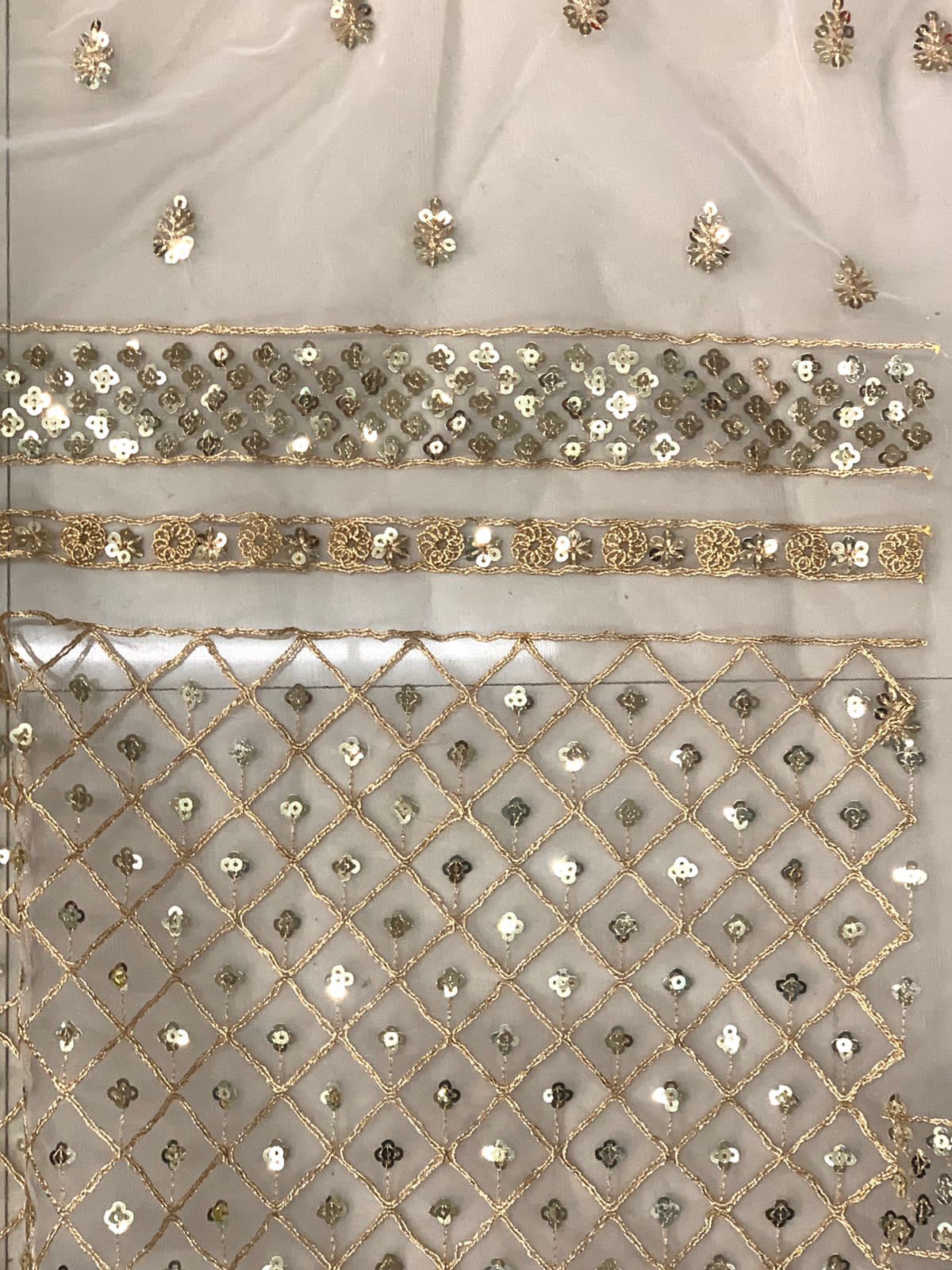 Elegant Designer Soft Butterfly Net Embroidered Saree with Sequins & Codding Work - AGTO Fashion